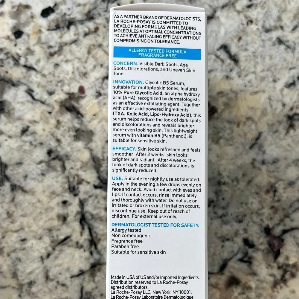 NIB! La Roche-Posay Glycolic B5 Serum - Picture 3 of 3